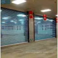 Shopfront Automatic Clear Polycarbonate Roll Up Doors